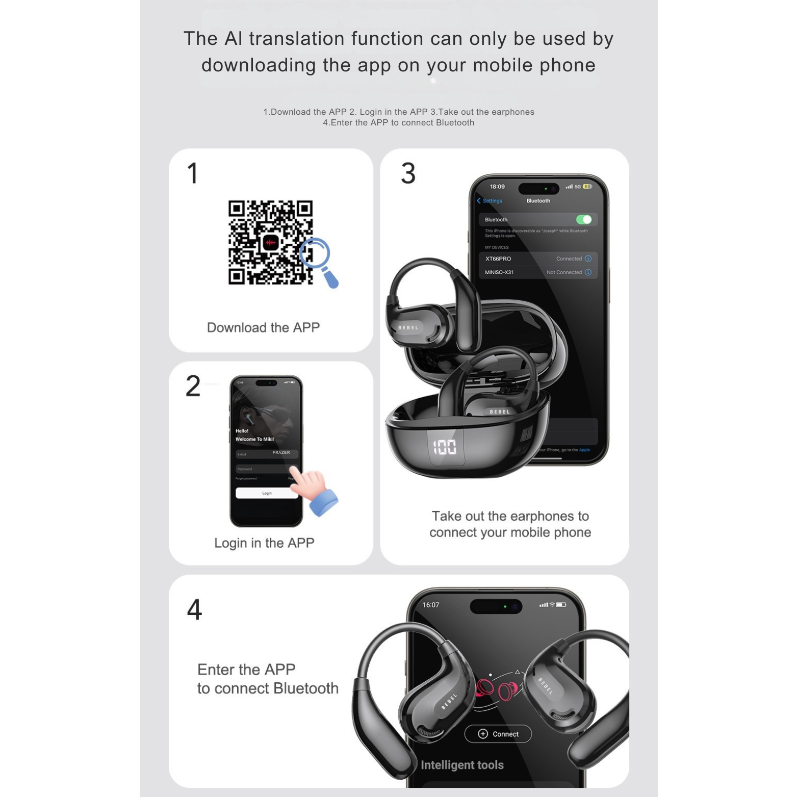 Bebel Translation Earpods